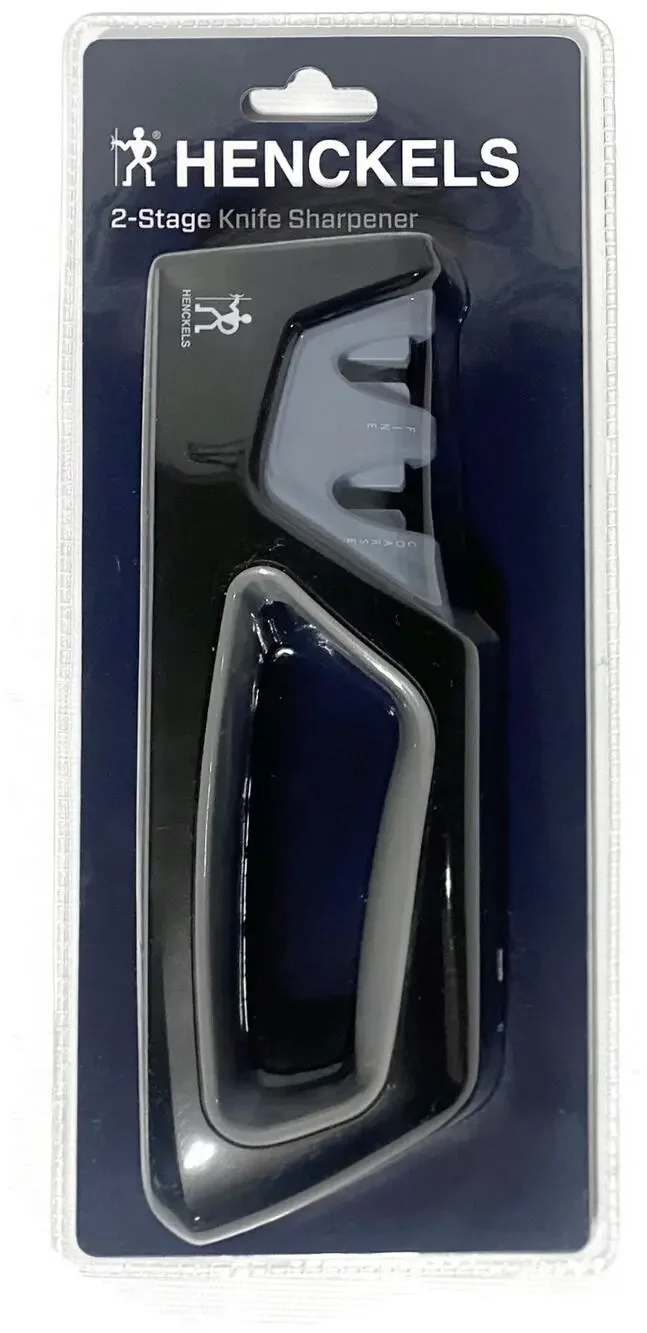 Henckels 2-Stage Coarse & Fine Ceramic Handheld Knife Sharpener Pull-Through